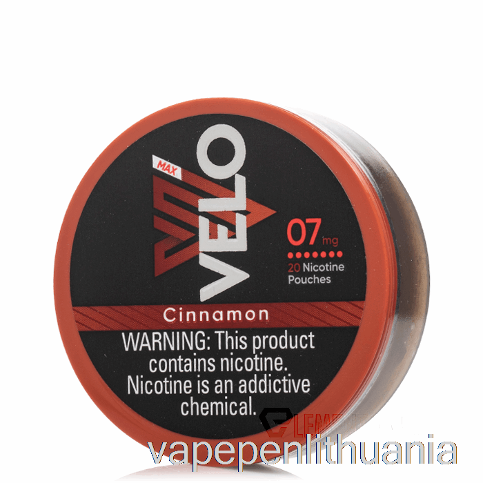 Velo Nikotino Maišeliai - Cinamono 7mg Vape Skystis
